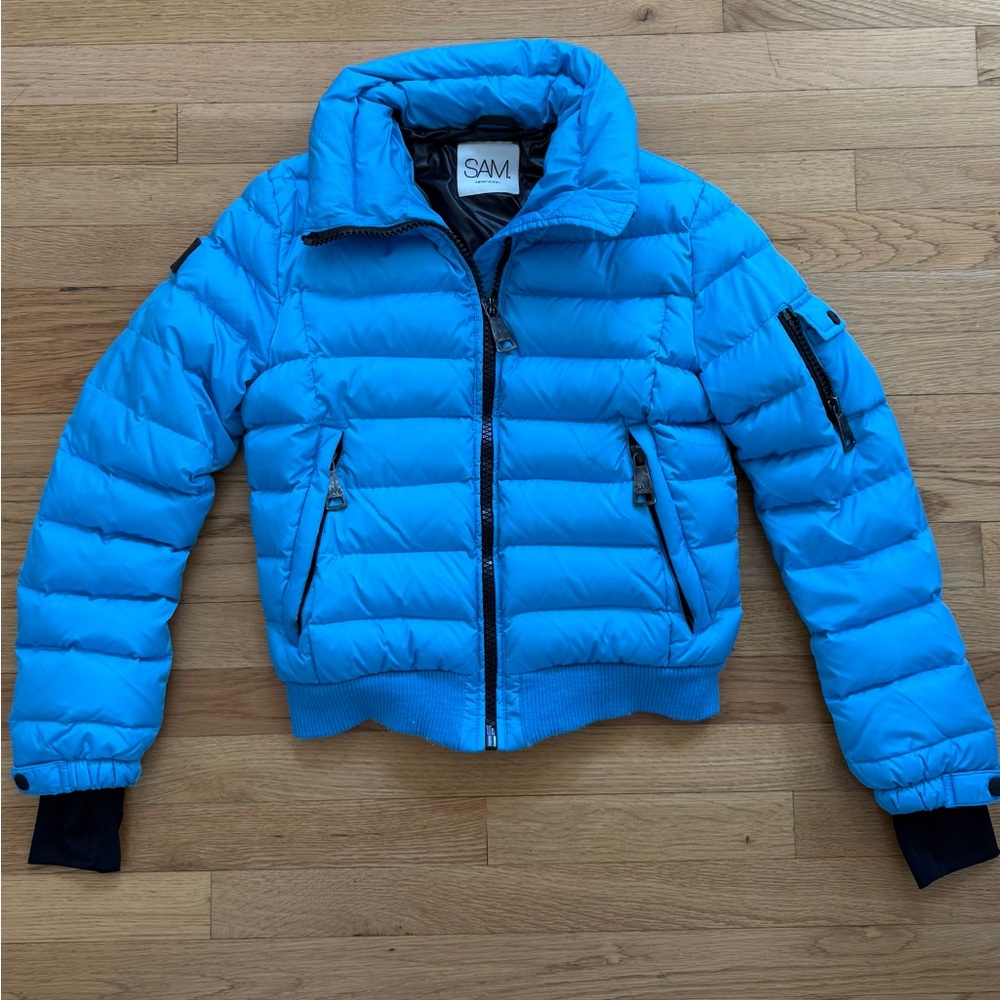 SAM Blue Puffer Jacket
